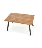 BERLIN FOLDING TABLE, TABLE TOP - WALNUT, LEGS - BLACK order